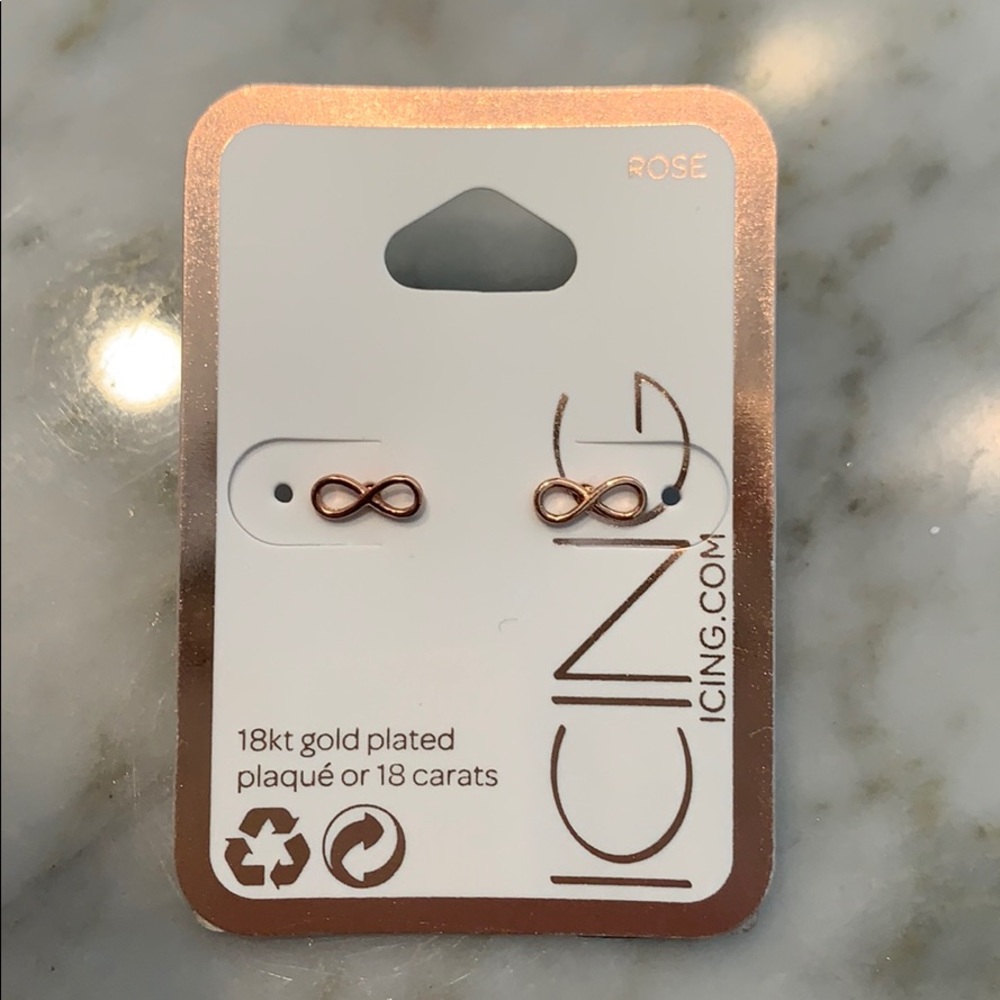 Infinity Icing Earrings
